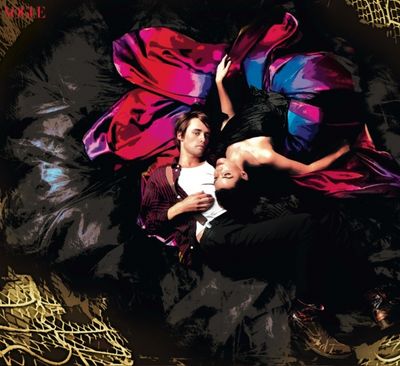 Reeve Carney as Peter Parker and Jennifer Damiano as Mary Jane Watson Photo